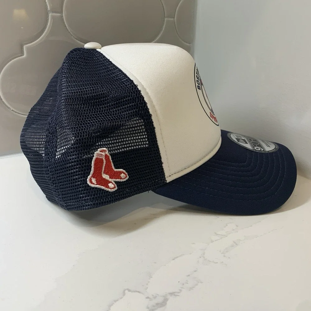 New Era boston red